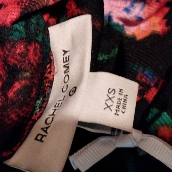 Rachel Comey X Target Long Sleeve Turtleneck  Kodak Red Floral NWT Size XXS - Picture 12 of 15